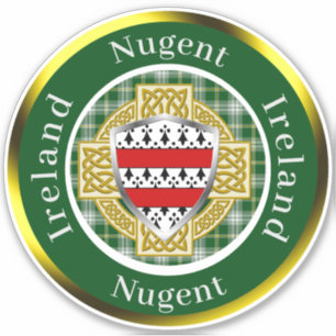 Nugent Shield & Celtic Kor Personlig Klistermärken
