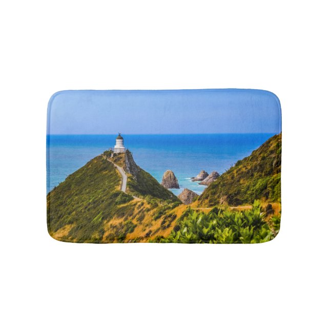 Nugget Point fyr, Nya Zeeland Badrumsmatta (Framsidan)