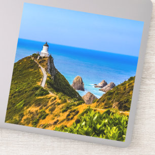 Nugget Point fyr, Nya Zeeland Klistermärken