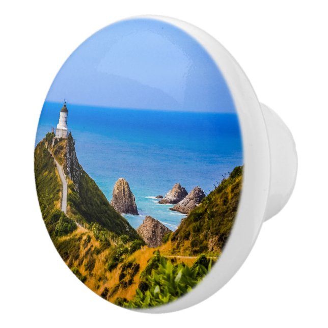 Nugget Point fyr, Nya Zeeland Knopp (Höger)