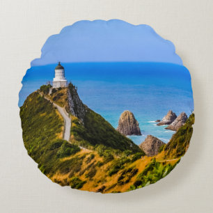 Nugget Point fyr, Nya Zeeland Rund Kudde