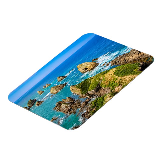 Nugget Point-öarna, Nya Zeeland Magnet (Vänstra Sidan)