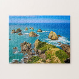 Nugget Point-öarna, Nya Zeeland Pussel