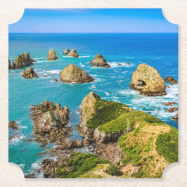 Nugget Point-öarna, Nya Zeeland Underlägg Papper