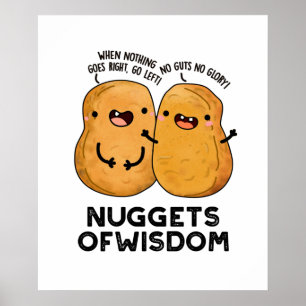 Nuggetter av visdomsbilliga maträtter poster