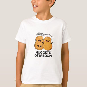Nuggetter av visdomsbilliga maträtter t shirt