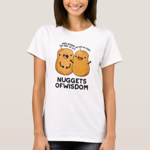 Nuggetter av visdomsbilliga maträtter t shirt