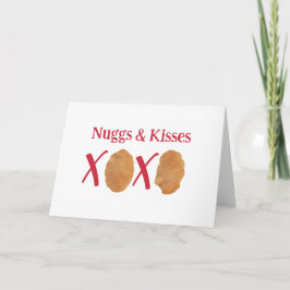 Nuggs & Kisses Roligt Alla Hjärtans Dag Kort