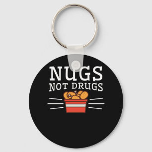 Nugs inte droger blir rädd klumpälskare nyckelring