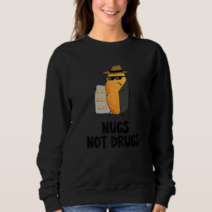 Nugs Inte Droger Rolig Premium Kycklingnugget T Shirt