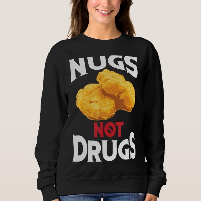Nugs Not Drug Coola I Kärlek Nuggets T Shirt (Framsida)