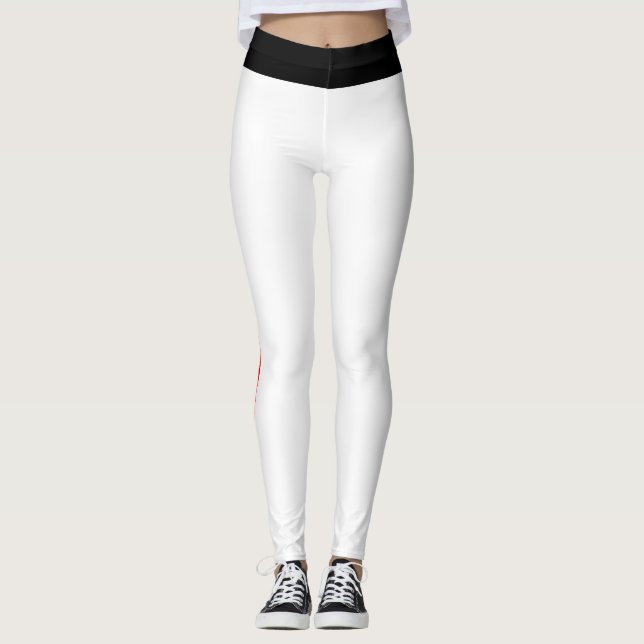 Nuka världsflicka leggings (Framsida)