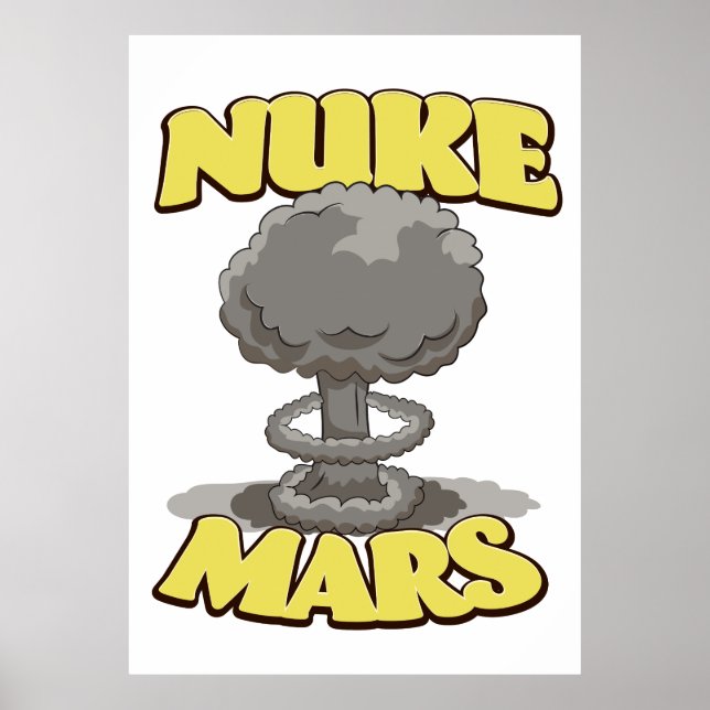 Nuke Mars Poster (Framsidan)