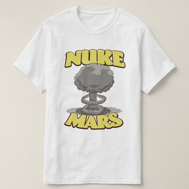 Nuke Mars T Shirt (Design framsida)