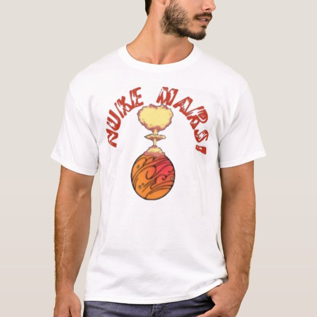 nuke mars t shirt (Framsida)