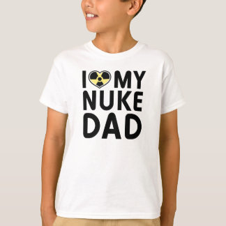 Nuke pappaungeutslagsplatsen t-shirt