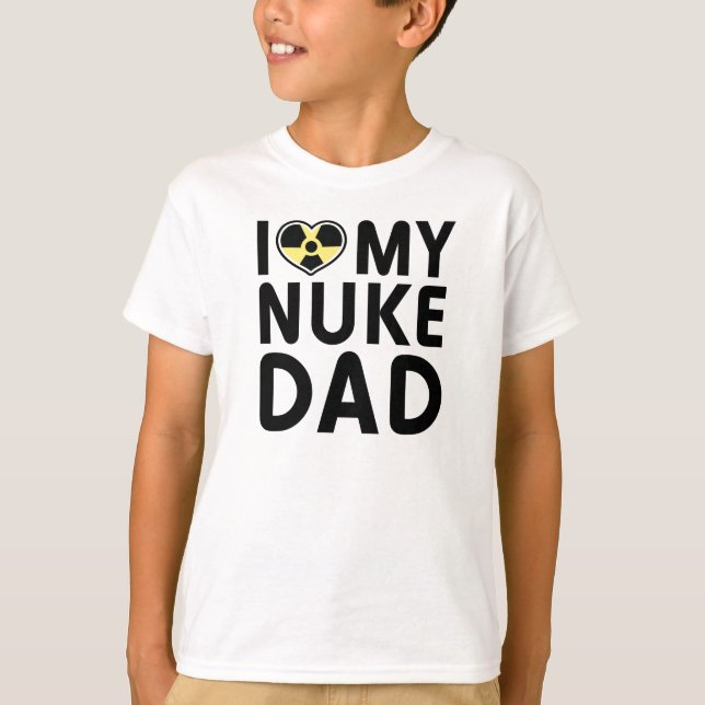 Nuke pappaungeutslagsplatsen t-shirt (Framsida)