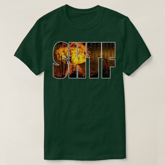 Nuke SHTF Prepping T Shirt (Design framsida)