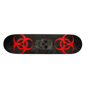 Nuke skallen skateboard bräda 21,5 cm