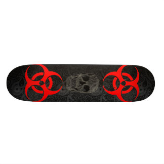 Nuke skallen skateboard bräda 21,5 cm