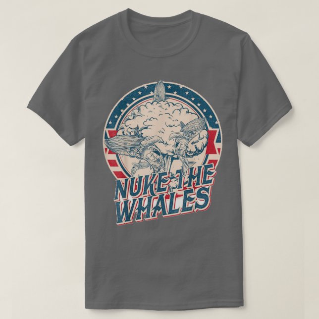 NUKE THE WHALES 7 T SHIRT (Design framsida)