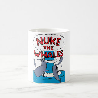 Nuke the Whales Kaffemugg
