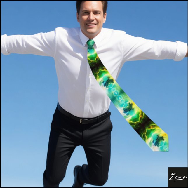 nukleär explosion full Neck Tie Slips (Skapare uppladdad)