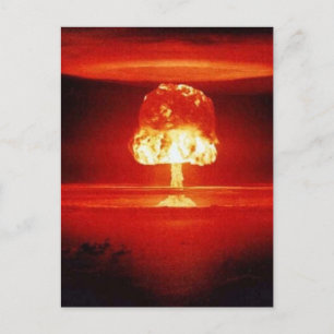 nukleär explosion vykort