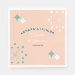 Nukleär kärnsprängning Bröllop Pappersservett