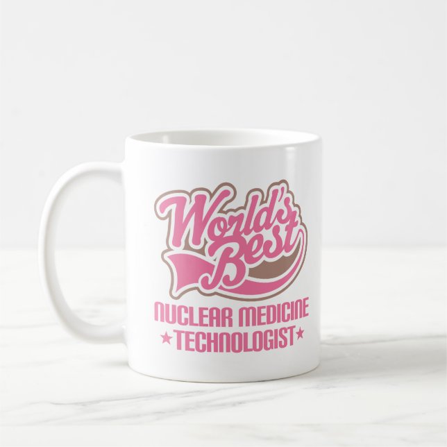 Nukleär medicintekniker Gift Kaffemugg (Vänster)