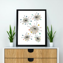 Nukleär starburst i mitten av århundradet Modern f