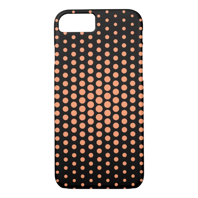 Nukleär teknologi Dots Modern Black Case-Mate iPhone Skal (Baksida)
