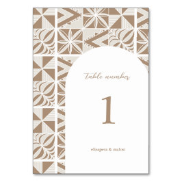 Nuku'alofa Bordsnummer