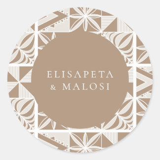 Nuku'alofa Runt Klistermärke