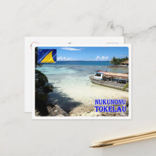 Nukunonu - Tokelau - Panorama - Vykort
