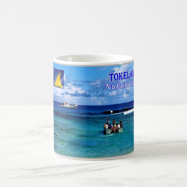 Nukunonu - Tokelau - Sea View - Kaffemugg (Center)