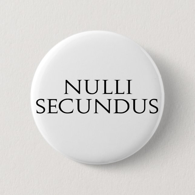 Nulli Secundus Knapp (Framsida)