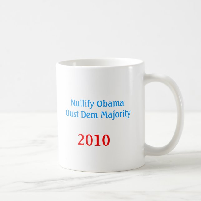 NULLIFY OBAMA KAFFEMUGG (Höger)