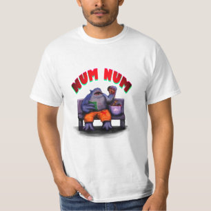 Num Num Kung Shark T Shirt