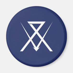 Numazu city flagga Shizuoka prefecture japan symbo Magnet