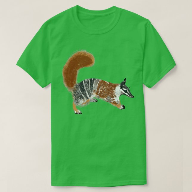 Numbat Myrmecobius fasciatus by Chrissy Vild  T Shirt (Design framsida)