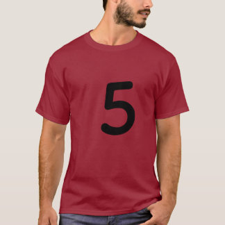 NUMBER 5 COLLECTION T SHIRT