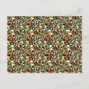Number 5 Stereogram Magic Eye - Inget kuvert Vykort