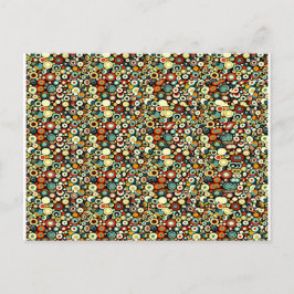 Number 5 Stereogram Magic Eye - No Envelope Vykort