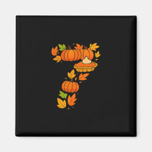 Number 67 Kostym Sex Sju 6 7 Meme Tacksgiving Magnet