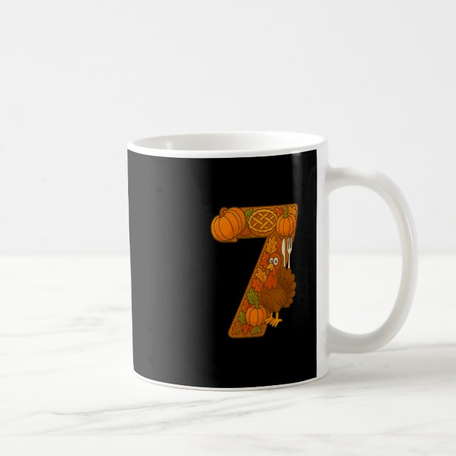Number 67 Matchande Six Seven 6 7 Meme 67 Tacksäge Kaffemugg (Höger)