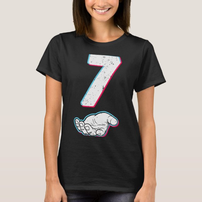 Number 67 Matching Six Seven 6 7 Meme 6 7 Hallowee T Shirt (Framsida)