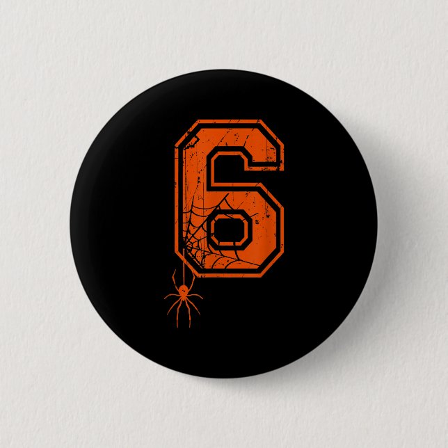 Number 6 67 Meme Halloween Sder Costume Matching G Knapp (Framsida)