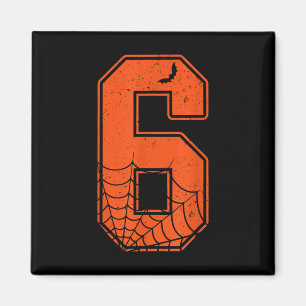 Number 6 67 Meme Kostym Matchande Grupp Halloween Magnet