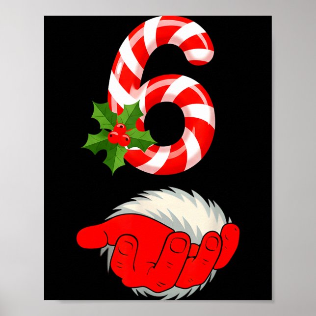 Number 6 Funny 67 Six Seven Meme Matching Couple C Poster (Framsidan)